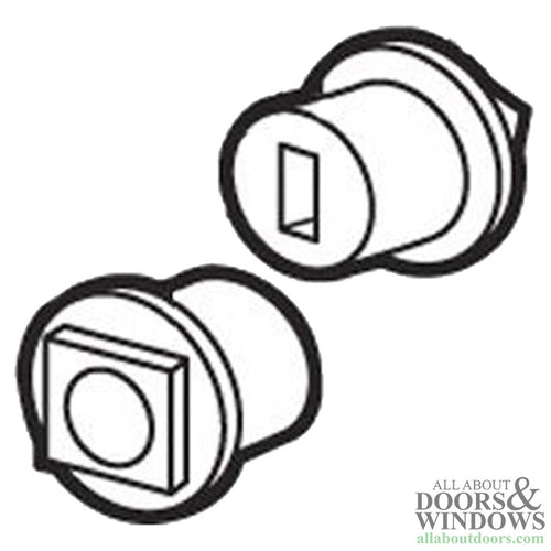 Key Adapter for Sliding Patio Door Keeper - Key Adapter for Sliding Patio Door Keeper