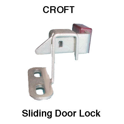 Croft Auxiliary Security Lock for Sliding Patio Door - Croft Auxiliary Security Lock for Sliding Patio Door