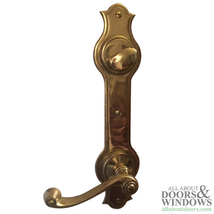 Weathershield Patio Sliding Door Handle with Key - Weathershield Patio Sliding Door Handle with Key