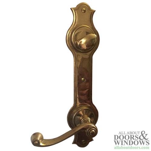Weathershield Patio Sliding Door Handle with Key - Weathershield Patio Sliding Door Handle with Key