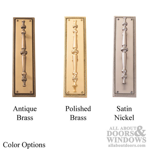 Academy Pull Plate 3-1/8