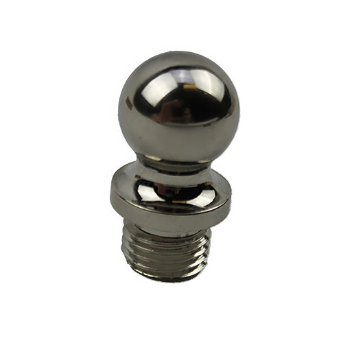 Baldwin Ball Tip Finial for Square Corner Hinge - Polished Nickel - Baldwin Ball Tip Finial for Square Corner Hinge - Polished Nickel