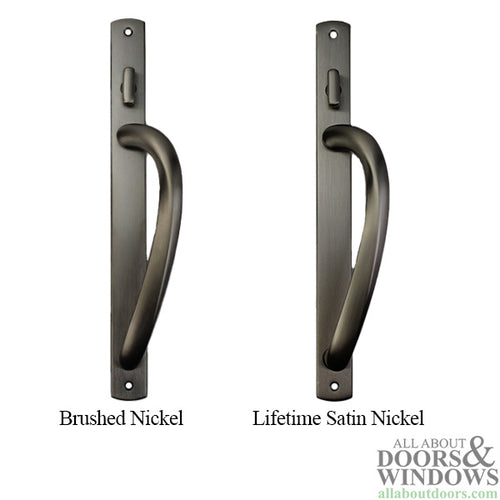 Truth Door Handle For Sliding Glass Doors Non Keyed Curved Handlset Choose Color - Truth Door Handle For Sliding Glass Doors Non Keyed Curved Handlset Choose Color
