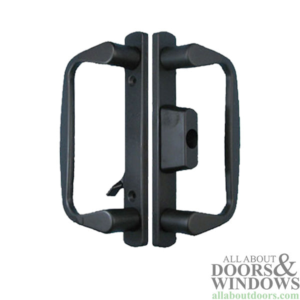 Peachtree Prado Sliding Glass Door Handles Keyed Bronze - Peachtree Prado Sliding Glass Door Handles Keyed Bronze