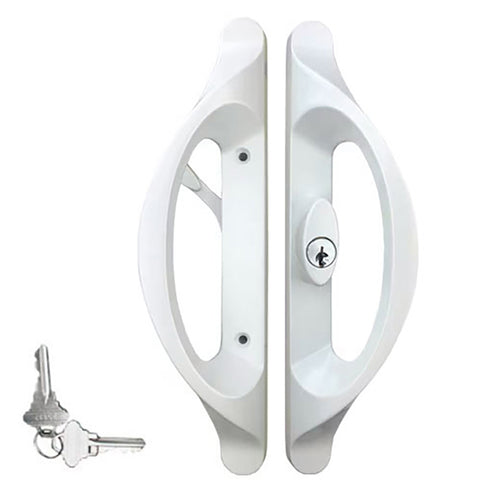Truth Sliding Door Handle Active Door Handle With Center Key Cylinder - Truth Sliding Door Handle Active Door Handle With Center Key Cylinder