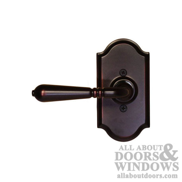 Weslock Door Handle Legacy Premiere Half Dummy Oil Rubbed Bronze Door Handle - Weslock Door Handle Legacy Premiere Half Dummy Oil Rubbed Bronze Door Handle