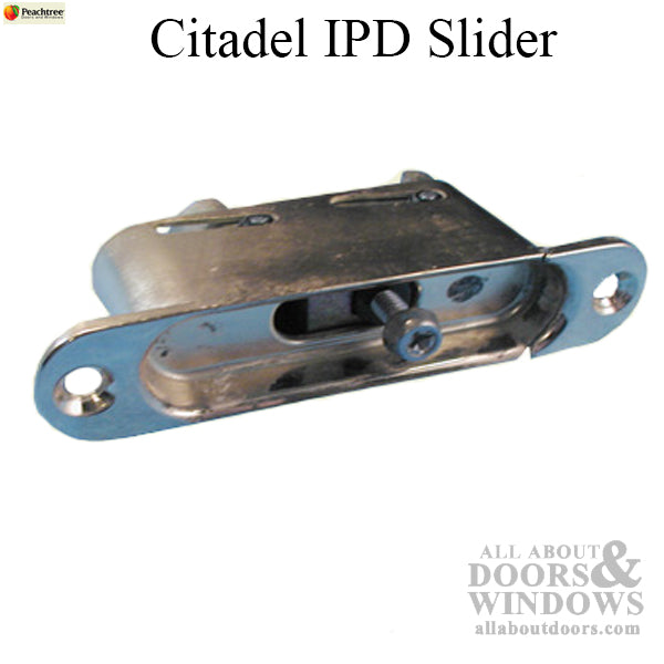 Peachtree Citadel IPD Slider used with a 2 Point Multi-Point Lock Bright Brass - Peachtree Citadel IPD Slider used with a 2 Point Multi-Point Lock Bright Brass