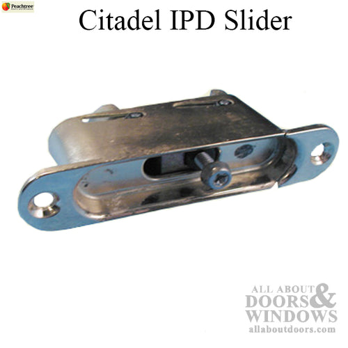 Peachtree Citadel IPD Slider used with a 2 Point Multi-Point Lock Bright Brass - Peachtree Citadel IPD Slider used with a 2 Point Multi-Point Lock Bright Brass