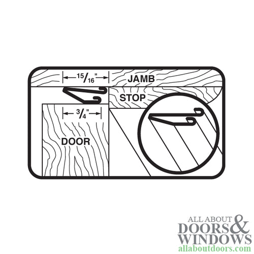 H4 Weatherstrip Kit, 36