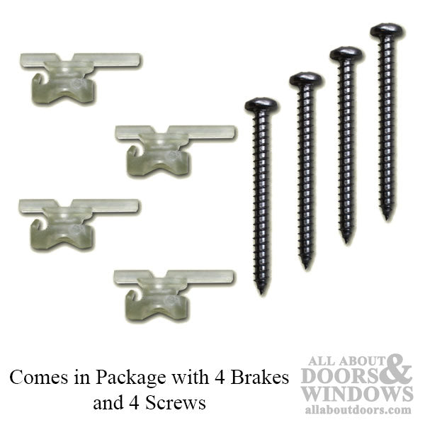 Pella Terminal Brake With Screws For Double Hung Windows - Pella Terminal Brake With Screws For Double Hung Windows
