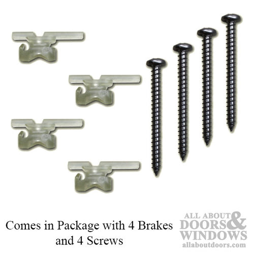 Pella Terminal Brake With Screws For Double Hung Windows - Pella Terminal Brake With Screws For Double Hung Windows