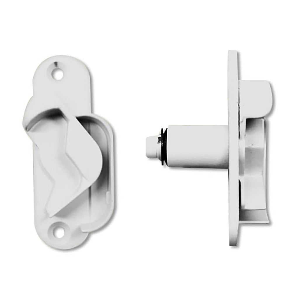Andersen Window - Perma-Shield Gliding Door - Latch Mechanism (1982-Present)  White - Andersen Window - Perma-Shield Gliding Door - Latch Mechanism (1982-Present)  White
