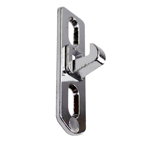 Diecast Keeper for Sliding Patio Door with Vertical Adjustment Slots - Diecast Keeper for Sliding Patio Door with Vertical Adjustment Slots