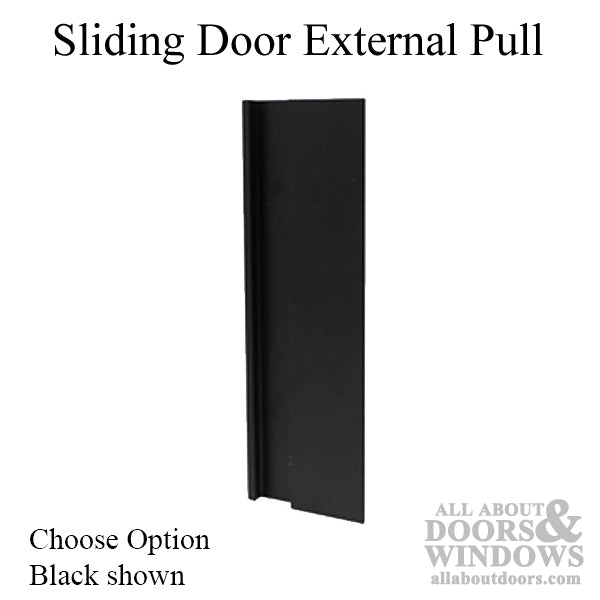 External Pull - Sliding Patio Door, Extruded Aluminum - Choose Color - External Pull - Sliding Patio Door, Extruded Aluminum - Choose Color