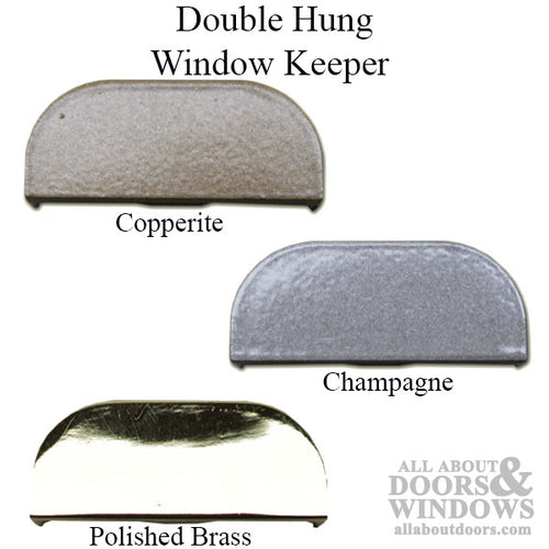 Double Hung Window Keeper - Choose Color - Double Hung Window Keeper - Choose Color