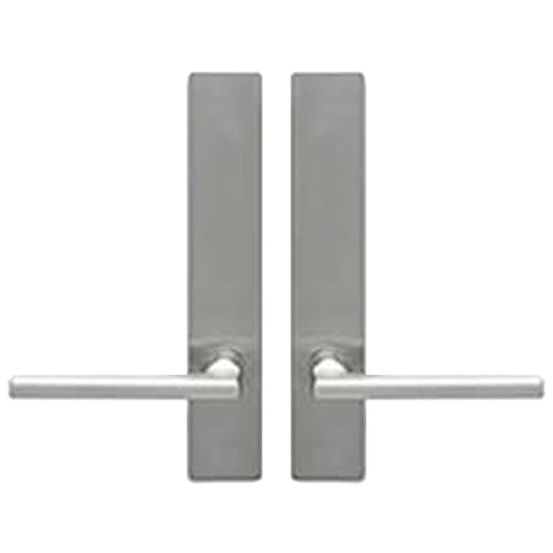 Andersen FSB 1076 Non Keyed Trim Set for Double Door Stainless Steel - Andersen FSB 1076 Non Keyed Trim Set for Double Door Stainless Steel