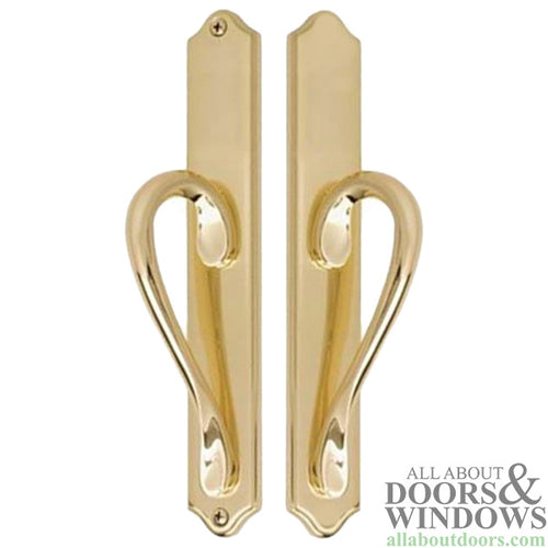 Inspirations Door Handle For Sliding Glass Patio Door Wide Passive Dummy Polished Brass Door Handle - Inspirations Door Handle For Sliding Glass Patio Door Wide Passive Dummy Polished Brass Door Handle