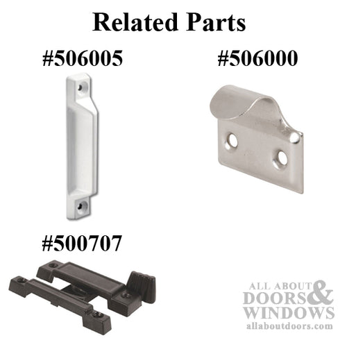 Sash/Cam Lock - Vinyl & Aluminum Sash Hardware, Diecast - Black (Keyed Alike or Differently) - Sash/Cam Lock - Vinyl & Aluminum Sash Hardware, Diecast - Black (Keyed Alike or Differently)
