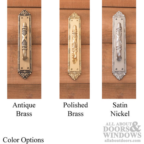 Ribbon & Reed Pull Plate 2-1/2