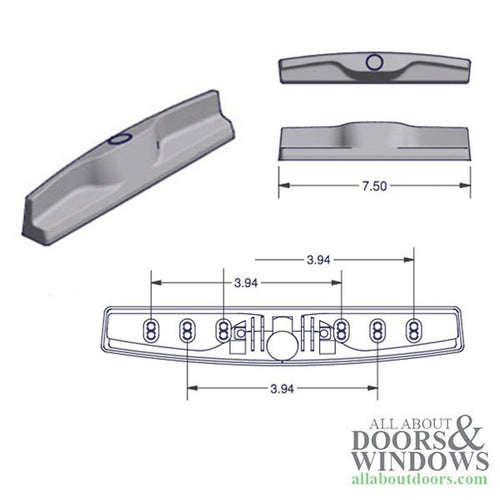 Outside Pull 3-15/16