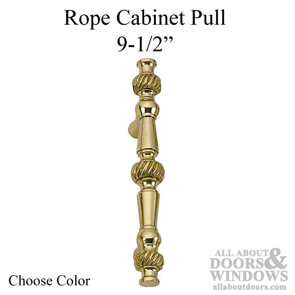 Rope Cabinet Pull - 9-1/2 in. - Rope Cabinet Pull - 9-1/2 in.