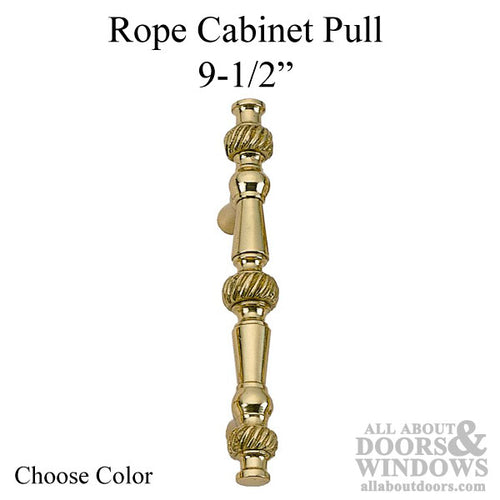 Rope Cabinet Pull - 9-1/2 in. - Rope Cabinet Pull - 9-1/2 in.