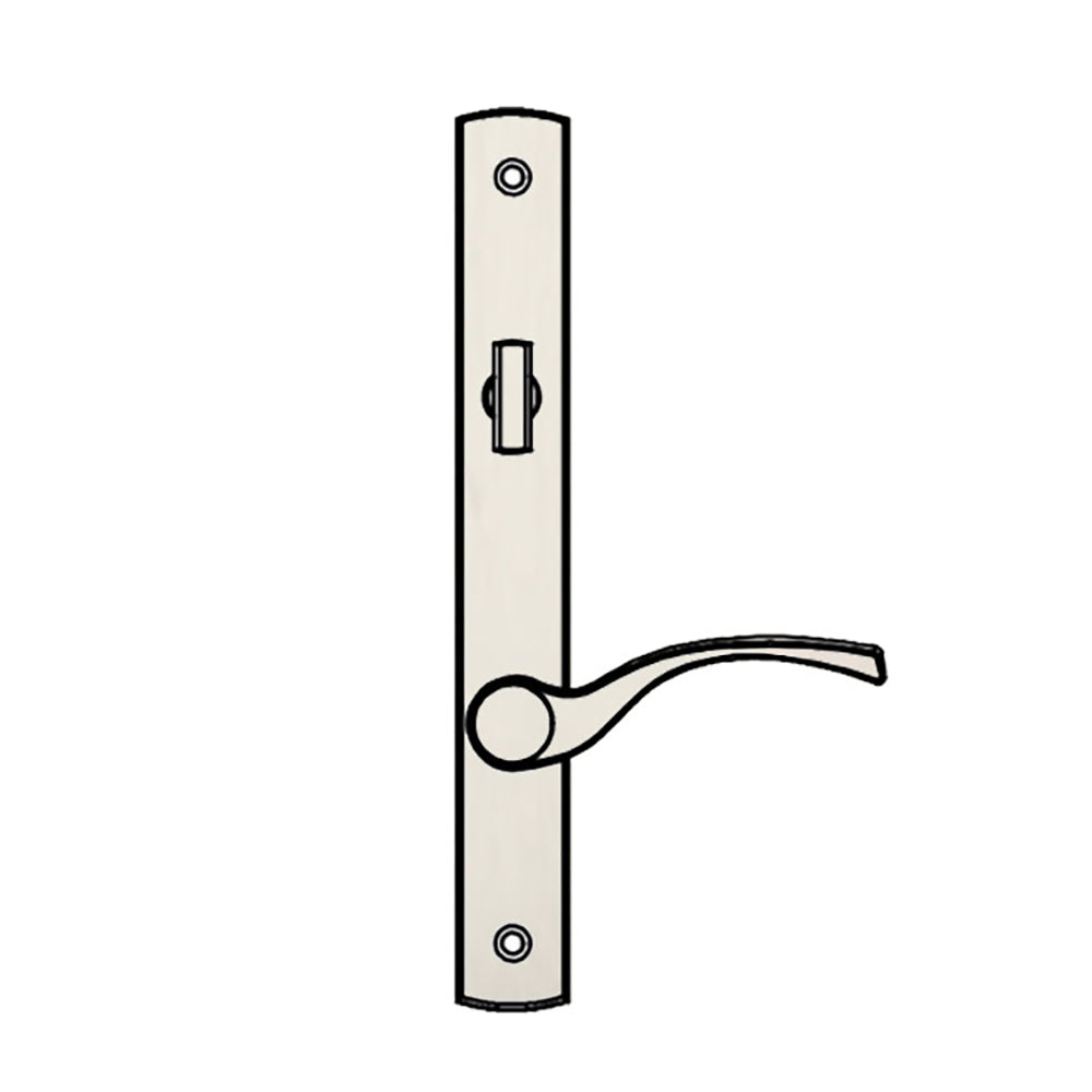 Truth Sentry Lock Handle Set, Transitional, Decorative finishes over Brass- PVD Nickel - Truth Sentry Lock Handle Set, Transitional, Decorative finishes over Brass- PVD Nickel