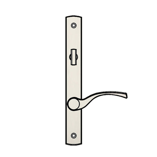 Truth Sentry Lock Handle Set, Transitional, Decorative finishes over Brass- PVD Nickel - Truth Sentry Lock Handle Set, Transitional, Decorative finishes over Brass- PVD Nickel