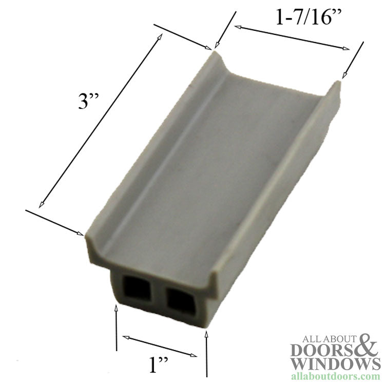 Patio Door Bumper 3 inch Grey - Patio Door Bumper 3 inch Grey