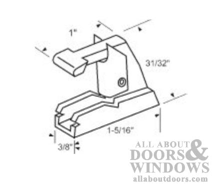 End Bracket Attachments #17 for Channel Balance - End Bracket Attachments #17 for Channel Balance
