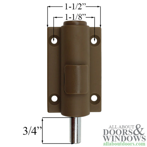 Veranda Patio Door High Security Foot bolt / Lock - Veranda Patio Door High Security Foot bolt / Lock