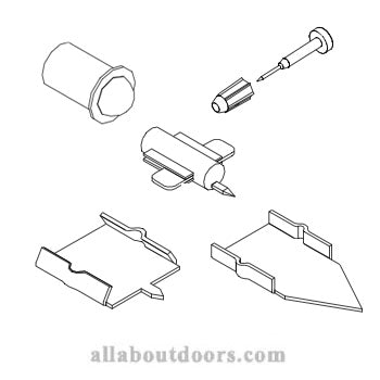 Marvin Grille Clips, Pins, Tacks and Window Grid Fasteners
