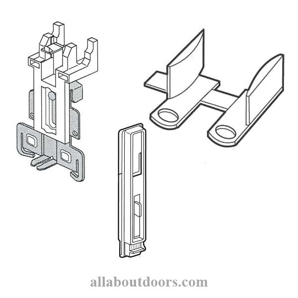 Metal Bypass Door Guides