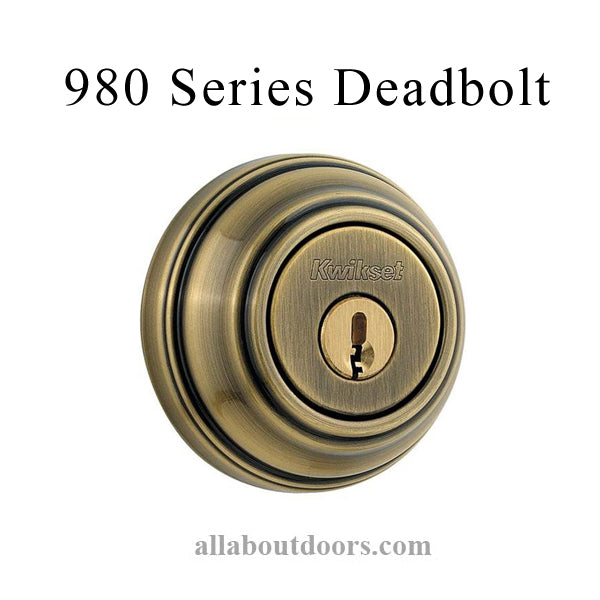 980 Series Heavy-Duty Deadbolt by Kwikset