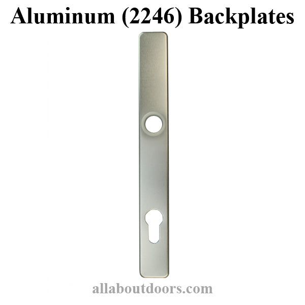 Aluminum 2246 Backplates