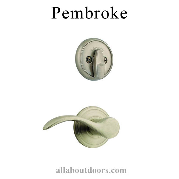 Pembroke Single Cylinder Interior Trim