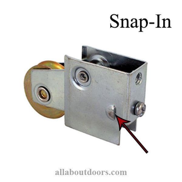 Snap-In Locking Tab Rollers
