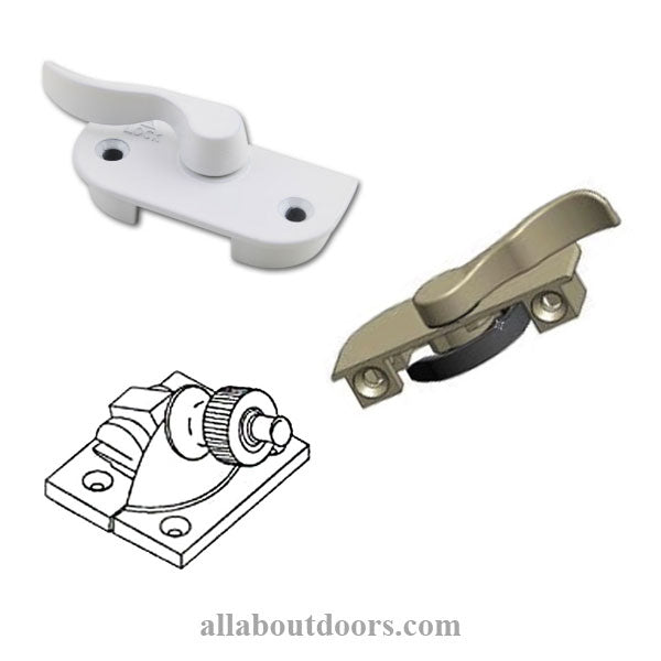2 Hole Sash Locks & Latches (1-17/32 - 1-31/32 inch)
