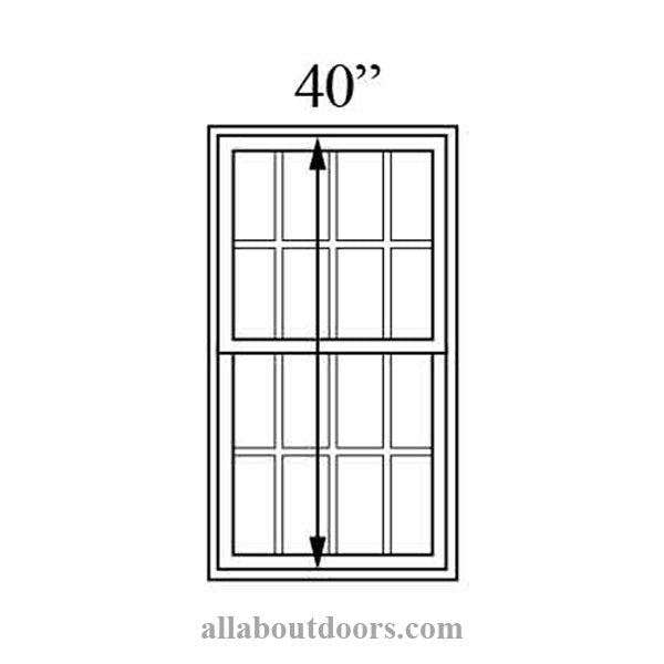 40" Unit Height