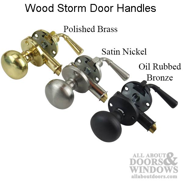 Screen Storm Door Handles