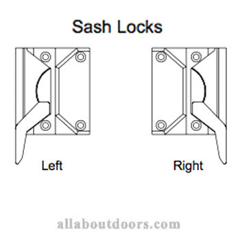 Weather Shield Casement Window Sash Locks
