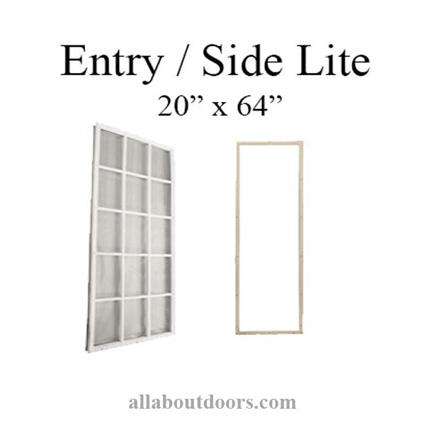 20 x 64 Door Lites & Frames