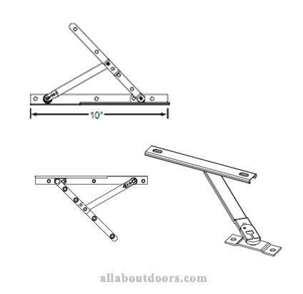 Weather Shield Casement Window Hinges
