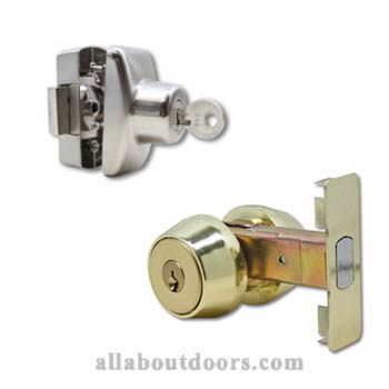 Storm Door Deadbolt Locks