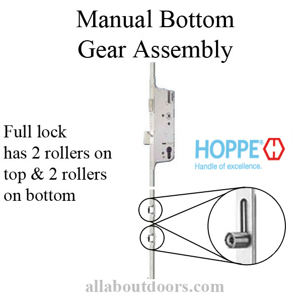HOPPE 16mm Four Roller Bottom Gear