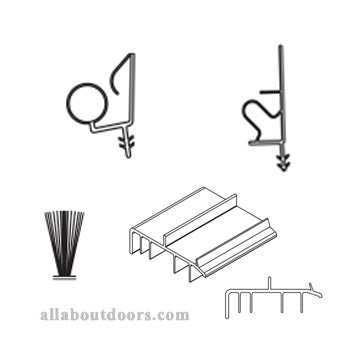 Weather Shield Hinged Door Weatherstrip