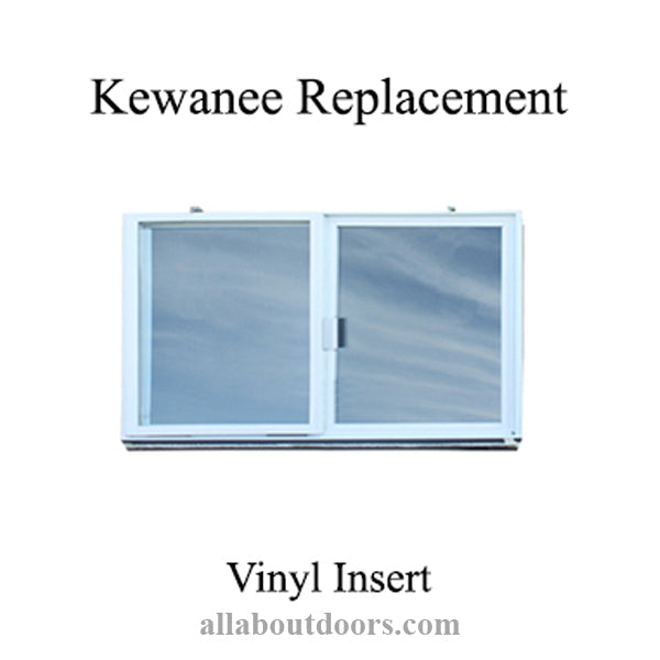 C-400A-K Vinyl Basement Insert-Dual Pane Glass – Door and Window Parts