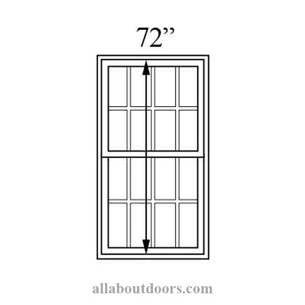 72" Unit Height