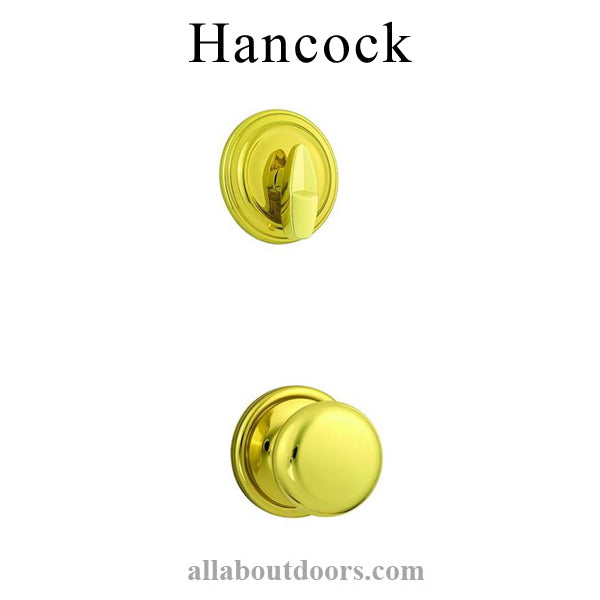 Hancock Single Cylinder Interior Trim
