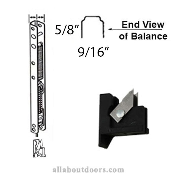 Jambliner Window Channel Balance